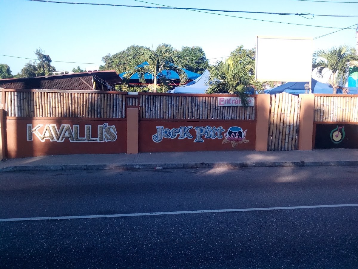 Kavalli's Jerk Pit Entertainment Center — Kingston