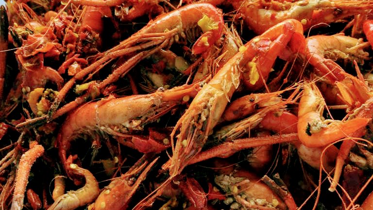 Shrimp lady Beverley — St. Elizabeth