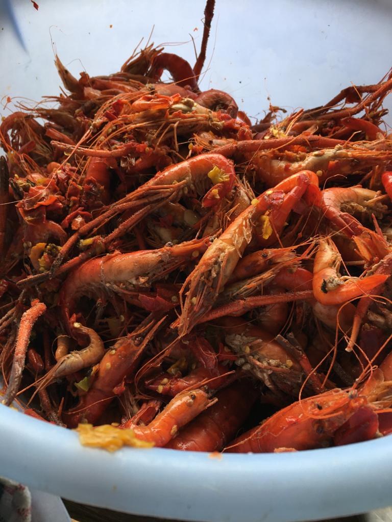 Shrimp lady Beverley photo 2